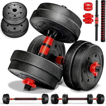 Dumbells set - Gewichten set - Halterset - Verstelbaar - 15, Sport en Fitness, Verzenden, Zo goed als nieuw