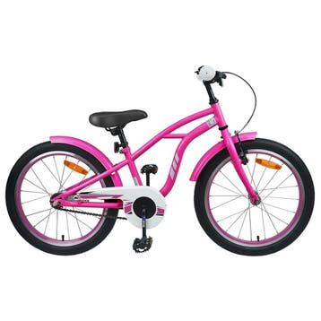 vidaXL Kinderfiets 20 Inch voor 6-11 jaar oud Donkerroze, Fietsen en Brommers, Fietsen | Racefietsen, Verzenden, Nieuw