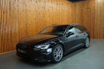 Audi A6 55 Tfsi e Quattro Apple carplay / Panoramadak NR032, Automaat, Zwart, Stationwagon, Hybride Elektrisch/Benzine