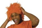 Koninginnedag oranje pruik, Verzenden, Nieuw