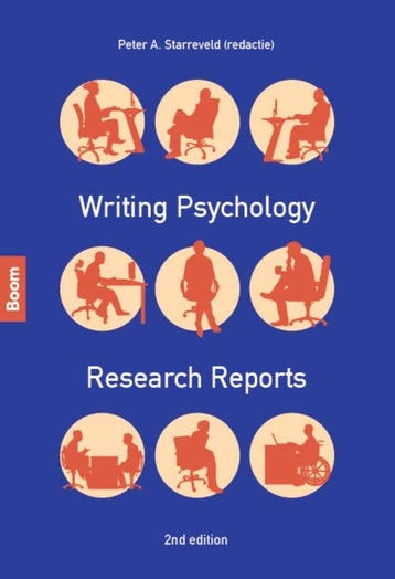 9789024449880 Writing Psychology Research Reports, Boeken, Verzenden, Zo goed als nieuw, Peter Starreveld