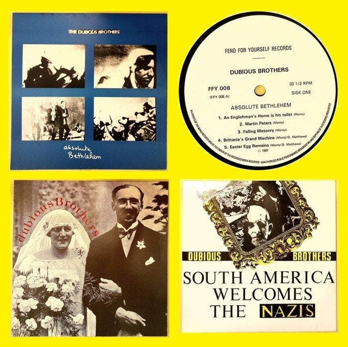 Dubious Brothers - 1. Absolute Bethlehem(87 LP) The, Cd's en Dvd's, Vinyl Singles