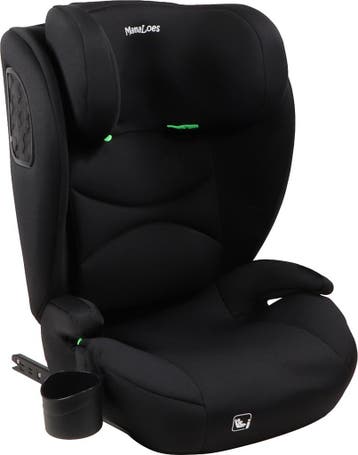 MamaLoes Liv Zwart Isofix 100-150 cm i-Size Autostoel, Verzenden, Nieuw, 15 t/m 36 kg, Isofix