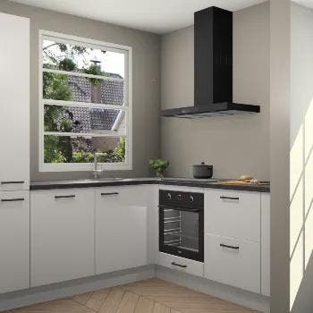 Zijdegrijze keuken Harbin 107093, Verzenden, Nieuw