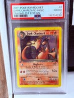 Pokémon - 1 Graded card - Dark Charizard First edition, Foil, Hobby en Vrije tijd, Verzamelkaartspellen | Pokémon, Nieuw