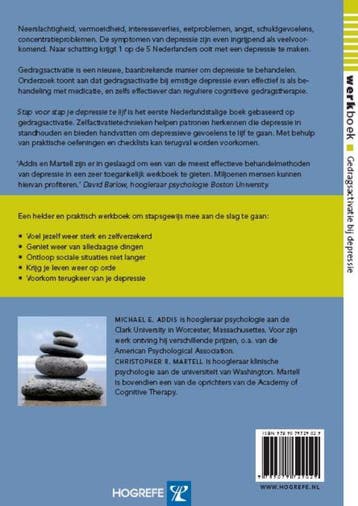 Stap voor stap je depressie te lijf / Werkboeken M. Addis, Verzenden, Zo goed als nieuw, M. Addis