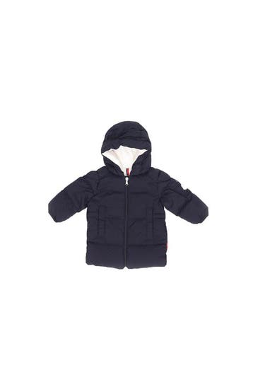 Moncler Jas Jongens in maat 74 Blauw, Verzenden, Zo goed als nieuw, Moncler, Jongen of Meisje
