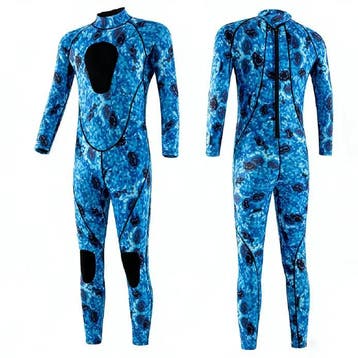 3mm Neopreen Wetsuit Full Body Duikpak Camouflage Warm, Watersport en Boten, Windsurfen, Verzenden, Nieuw
