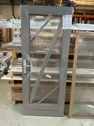 Cando achterdeur ML627 inclusief isolatieglas en deurbeslag, Doe-het-zelf en Verbouw, Deuren en Horren, Ophalen of Verzenden, Nieuw