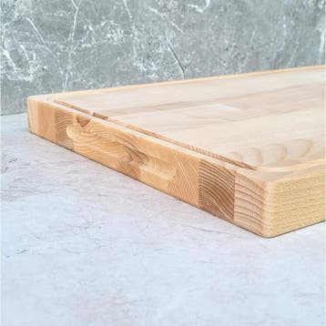 HOCHO Dice Hakblok – Beukenhout – 520x380x40 mm – Met, Ophalen of Verzenden, Nieuw