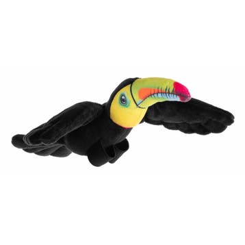 Wild Republic toekan knuffel - pluche - 12 cm - tropische, Verzenden, Nieuw