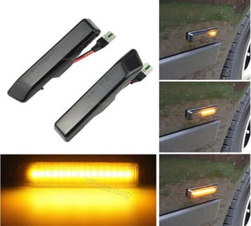 Dynamisch knipperlicht ZWART BMW E36, X5 en E53, Nieuw