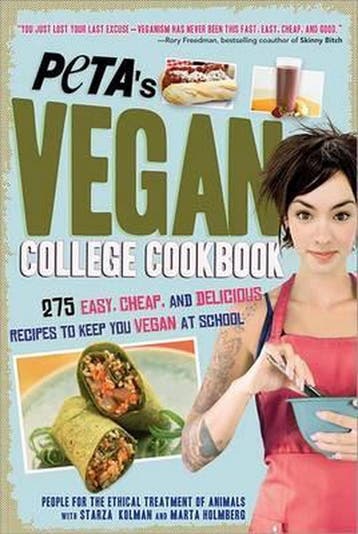 PETAs Vegan College Cookbook 9781402218859 Peta, Verzenden, Zo goed als nieuw, Peta