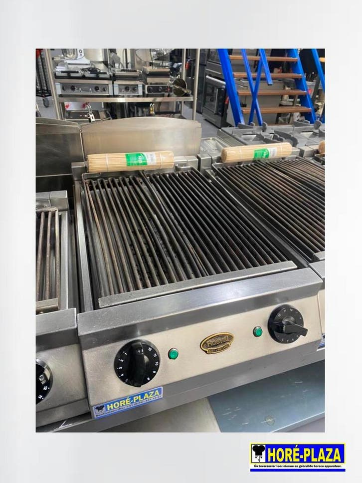 Waterbad grill ROSVAL RWG-44 | 2 ZONES | 400V | HORECA, Zakelijke goederen, Horeca | Keukenapparatuur, Nieuw zonder verpakking