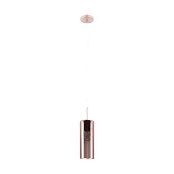 Koperen design hanglamp glas, Tino, Design, Nieuw, Ophalen of Verzenden, Glas