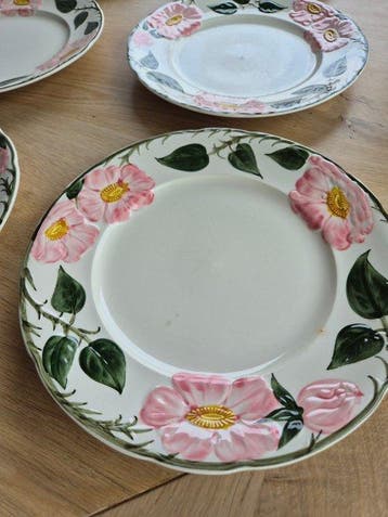 Villeroy & Boch - Bord (6) - Wild-Rose, Wildrose - Porselein