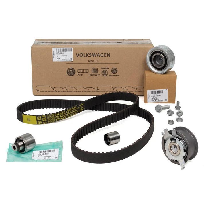 Distributieriemset Audi A1 A3 A5 Q3 VW Polo Caddy 1.6 2.0..., Auto-onderdelen, Motor en Toebehoren, Nieuw, Ophalen of Verzenden