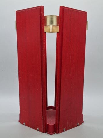 Paraplustandaard/rek - Hout, Messing