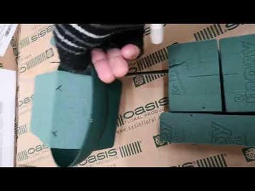 Oasis Square Round Bowl Groen alternatief 016350, Ophalen of Verzenden, Nieuw