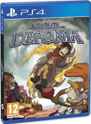 Chaos on Deponia (ps4 nieuw), Ophalen of Verzenden, Nieuw