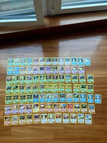 Pokémon - 93 Card - Set Gym Heroes e Gym Challenge - Various, Nieuw