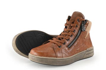 Rieker Veterboots in maat 39 Cognac, Overige kleuren, Verzenden, Overige typen, Zo goed als nieuw