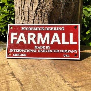 Wall sign - Farmall - Reclamebord - Gietijzer