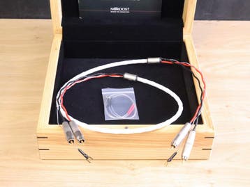 Nordost Valhalla 2 Reference high end audio Phono Tonearm in, Ophalen of Verzenden, Gebruikt, Overige kabels