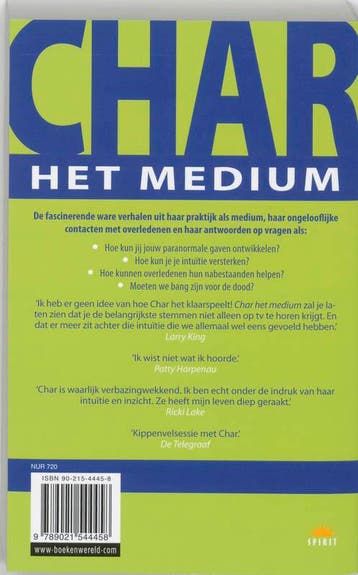 Spirit Char, het medium / Spirit 9789021544458 Char, Boeken, Verzenden, Zo goed als nieuw, Char