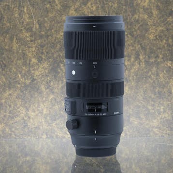 Sigma 70-200mm f/2.8 DG Sport voor Canon - Tweedehands, Sigma, Zo goed als nieuw, Zonnekap, Canon EF