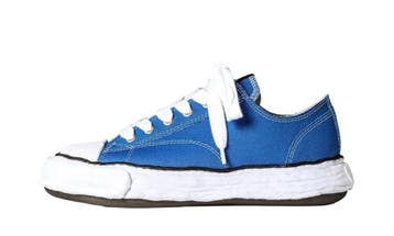 Maison Mihara Yasuhiro Peterson 23 OG Sole Canvas Low CL Blu, Nieuw