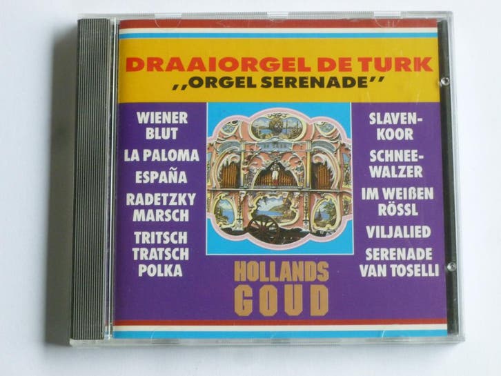 Draaiorgel De Turk - Orgel serenade (CD), Cd's en Dvd's, Cd's | Klassiek, Ophalen of Verzenden