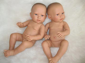 levensechte babypoppen echte baby pop jongen meisje reborn, Ophalen of Verzenden, Nieuw, Babypop