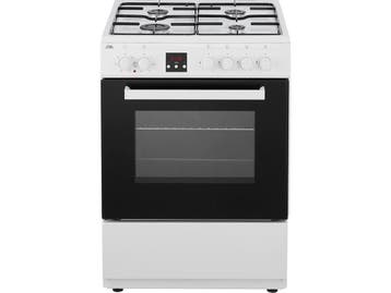 Etna FGV561WIT - Gas/Electro Fornuis - 4 Kookzones 65L Oven, Verzenden, Zo goed als nieuw