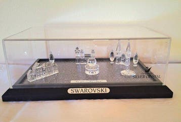 Swarovski - Beeldje - La piccola città (14) - Kristal, Glas