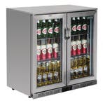 Polar 2-Deurs Barkoeling met Klapdeuren | RVS | 208L, Verzenden, Nieuw in verpakking