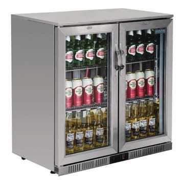 Polar 2-Deurs Barkoeling met Klapdeuren | RVS | 208L, Verzenden, Nieuw in verpakking