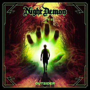 lp nieuw - night demon - OUTSIDER (nieuw), Verzenden, Zo goed als nieuw, Overige formaten