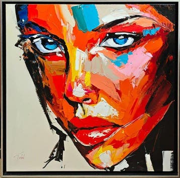 Loïc Tuhal (1962) - Intense Gaze