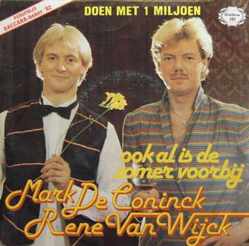 Single vinyl / 7 inch - Mark De Coninck &amp; Rene van Wi..., Verzenden, Zo goed als nieuw, 7 inch, Nederlandstalig