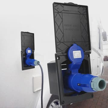 Externe RV Camper Motorhome Aansluiting met Klep - 220-240V, Verzenden, Nieuw