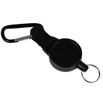 Benson Uittrekbare sleutelhanger - rollerclip 70 cm - met..., Verzamelen, Sleutelhangers, Ophalen of Verzenden, Nieuw