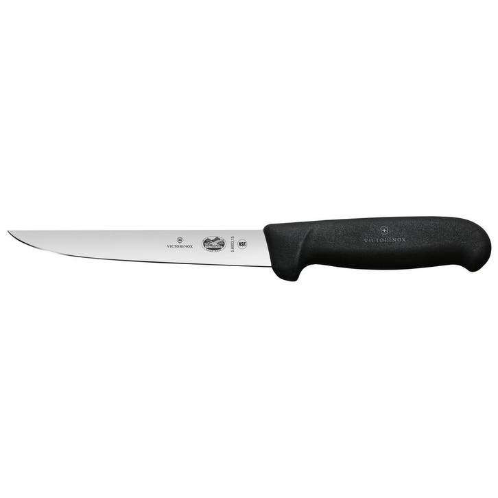 GGM Gastro | VICTORINOX | FIBROX - Uitbeenmes - Mes: 150mm |, Huis en Inrichting, Keuken | Bestek, Nieuw, Verzenden