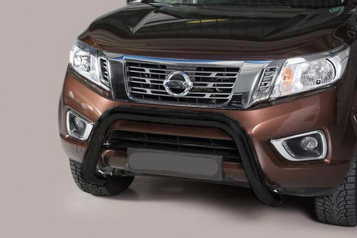 Bullbar zwart Nissan NP300 Navara (2015-2021), Auto diversen, Tuning en Styling, Verzenden