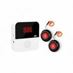 SOS Knoppen (2x) voor Ouderen (Inclusief Extern Display), Ophalen of Verzenden, Nieuw
