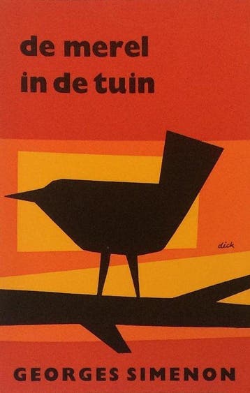 De merel in de tuin - Simenon, Boeken, Verzenden, Gelezen