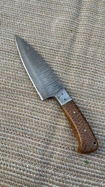 K Romain - Keukenmes - K. Romain Premium Heavy-Duty Meat, Antiek en Kunst