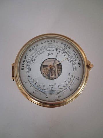 Schatz - Barometer - Messing
