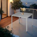 Aluminium tuintafel Maren met in hoogte verstelbare poten 90, Verzenden, Nieuw