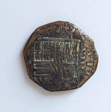 Spanje. Felipe III. 8 Reales 1615-1621 Toledo P (Zonder